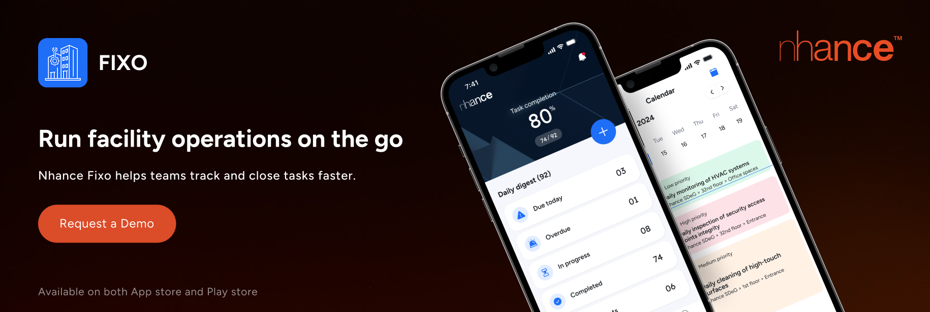 Nhance CAFM App - Fixo